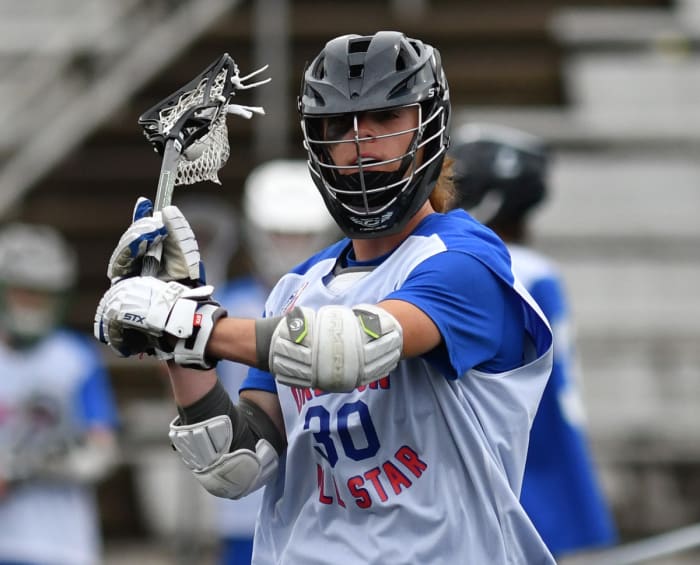 Oregon high school boys lacrosse 2022 all star game Taylor Balkom 47